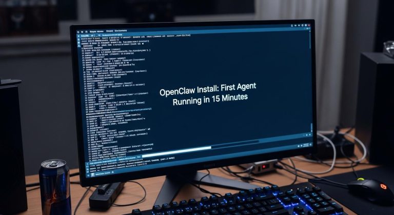 OpenClaw Install: První Agent Spuštěný Za 15 Minut