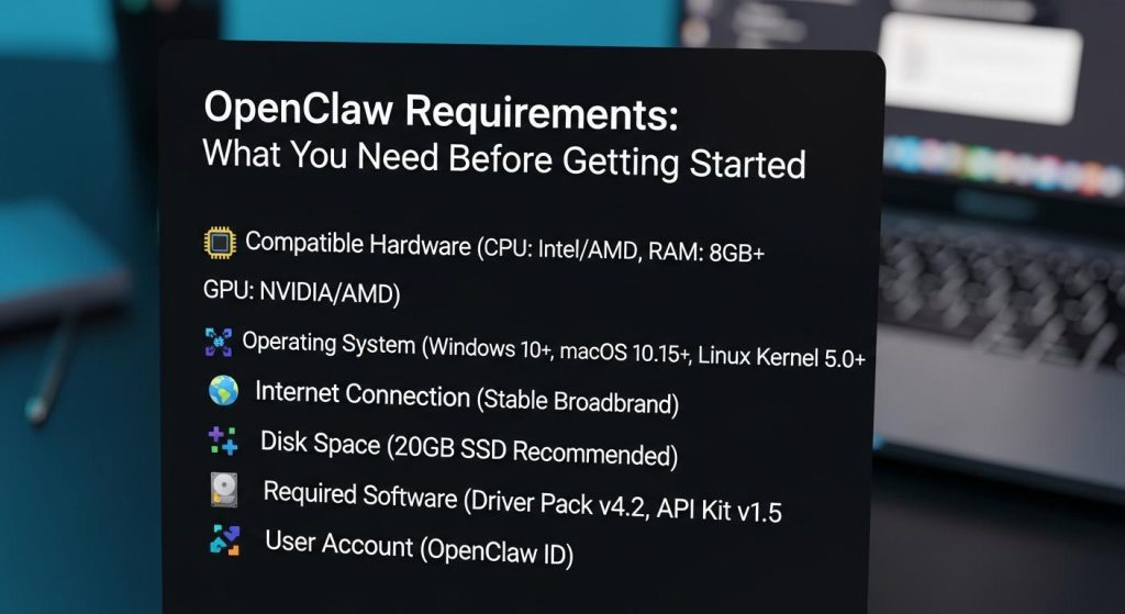 OpenClaw Requirements: Co Potřebuješ Před Prvním Spuštěním