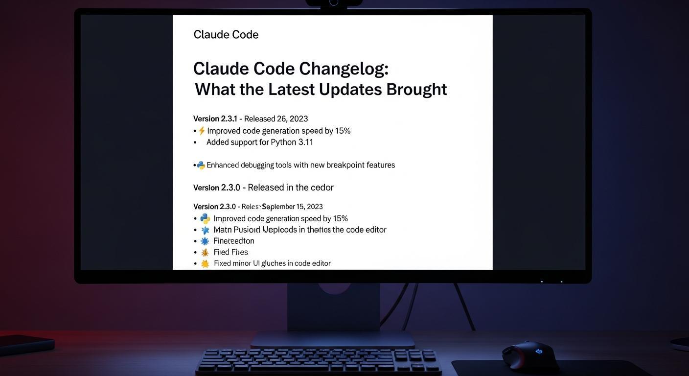 Claude Code Changelog: Co Přinesly Poslední Aktualizace