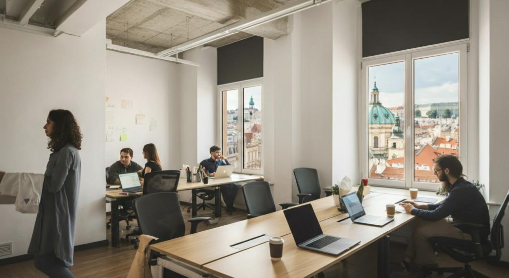 Kolik Stojí Pronájem Sdílené Kanceláře v Praze?
