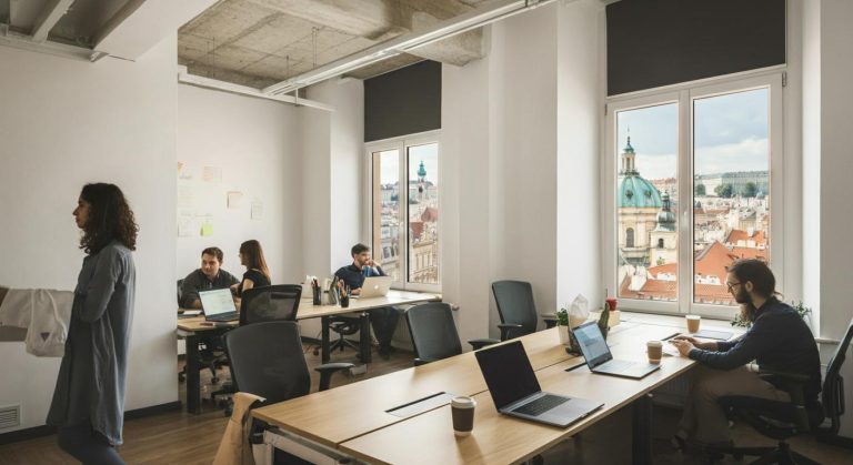 Kolik Stojí Pronájem Sdílené Kanceláře v Praze?