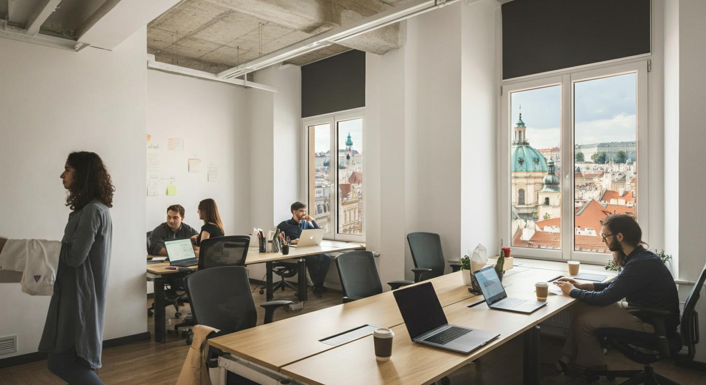 Kolik Stojí Pronájem Sdílené Kanceláře v Praze?